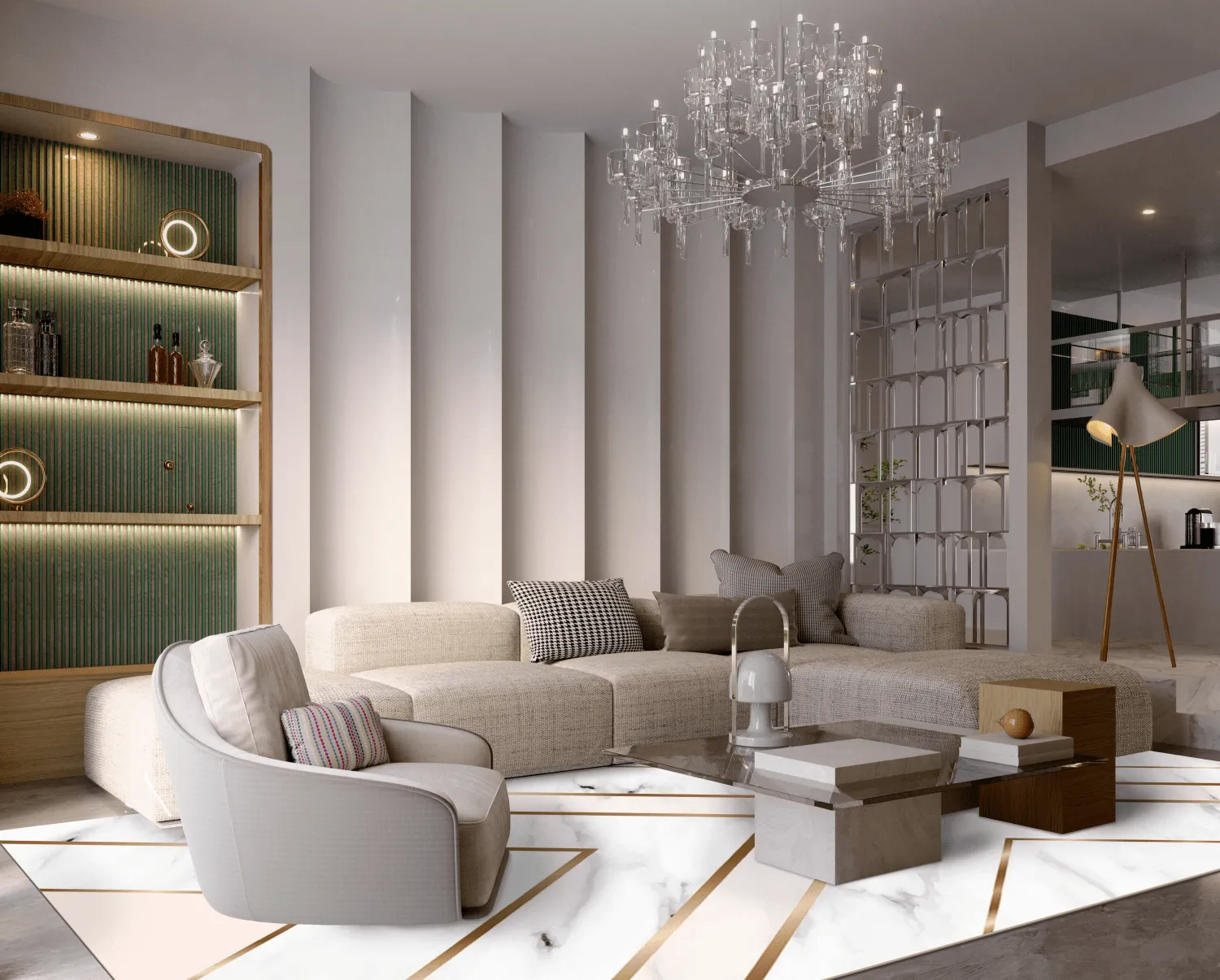 Wilton szőnyeg - Nemea (fehér/rózsaszín/arany)