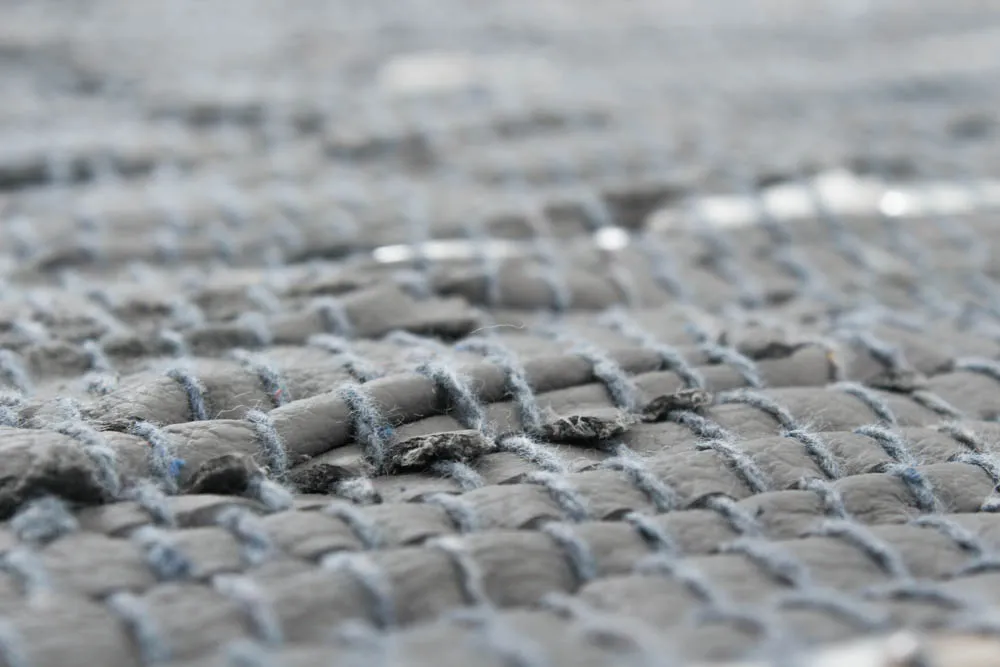 Rongyszőnyeg - Nordal Design (szürke bőr)