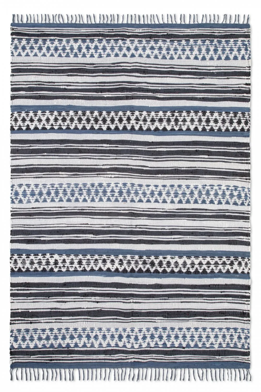 Rongyszőnyeg - Orissa (kék)