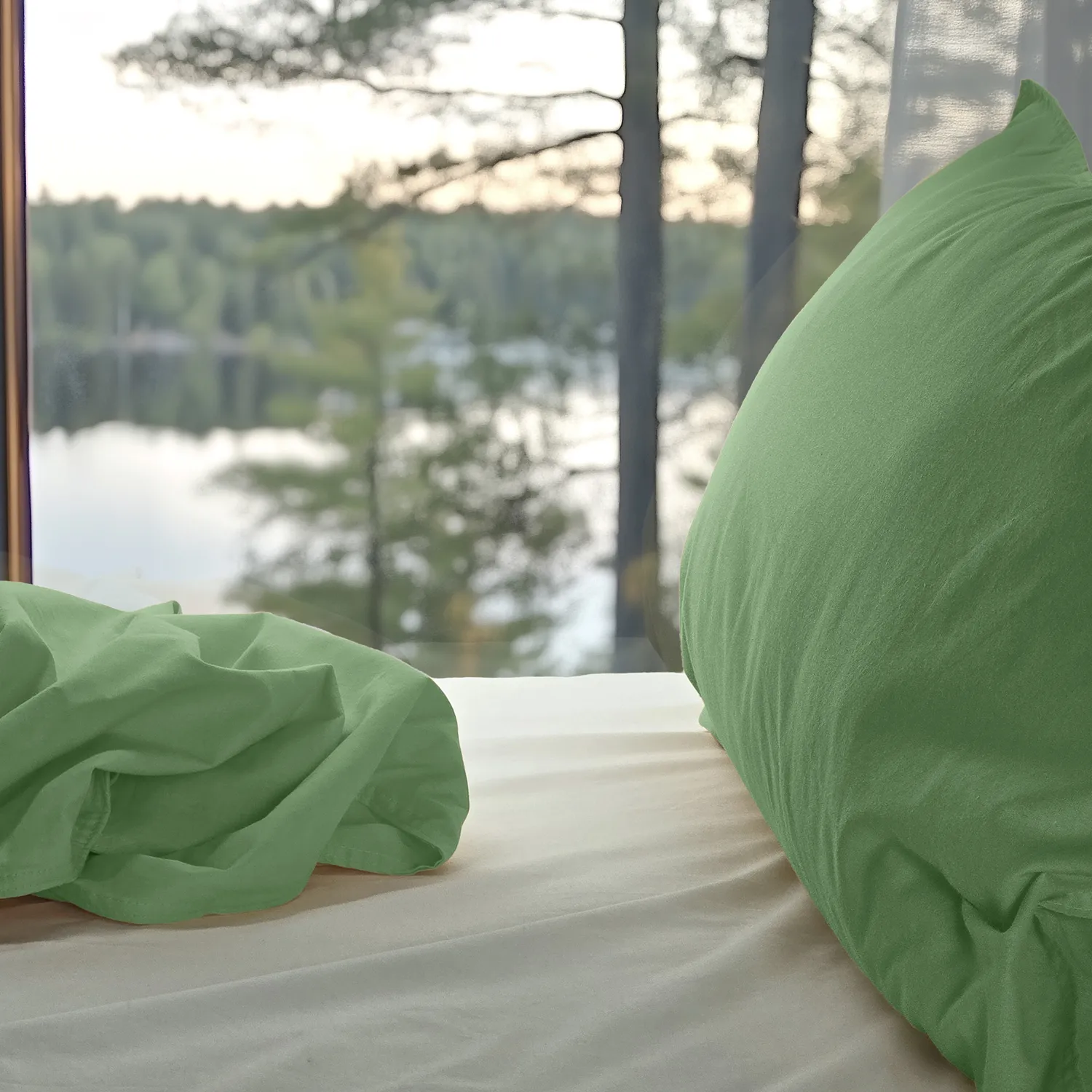 Párnahuzat - Lysander (zöld)