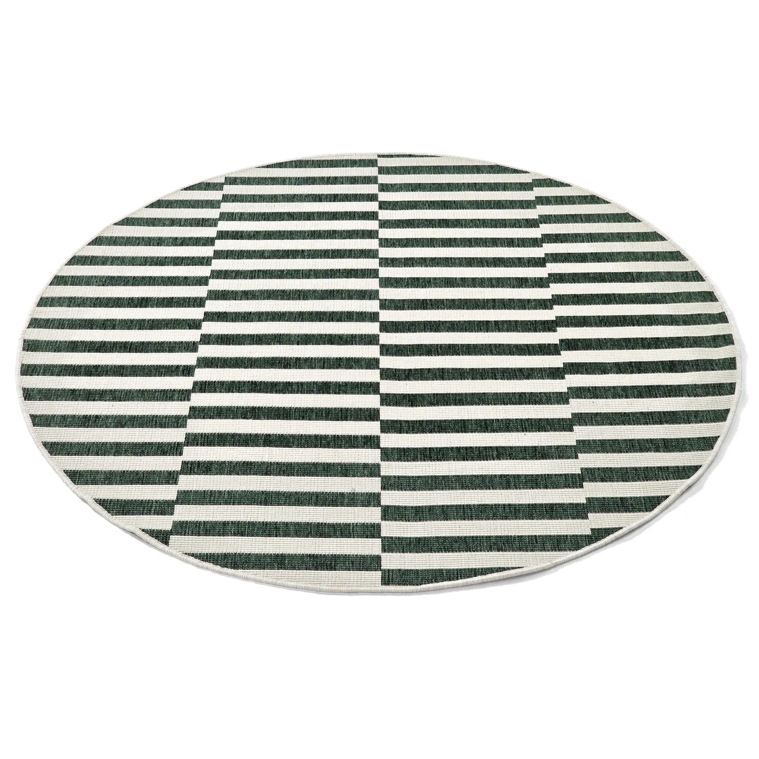 Kerek szőnyeg - Indoor/Outdoor Otto (zöld)