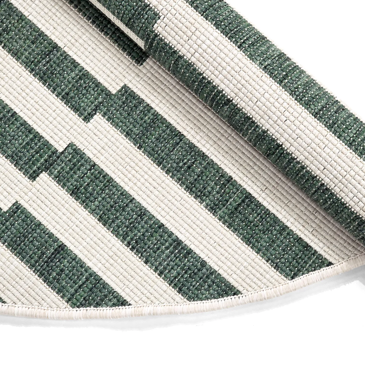 Kerek szőnyeg - Indoor/Outdoor Otto (zöld)