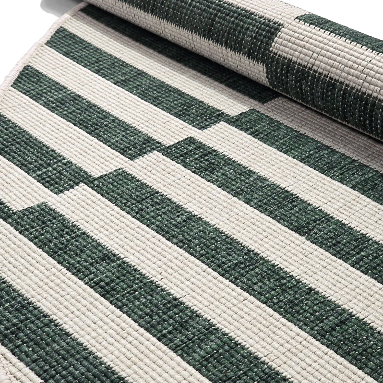 Kerek szőnyeg - Indoor/Outdoor Otto (zöld)