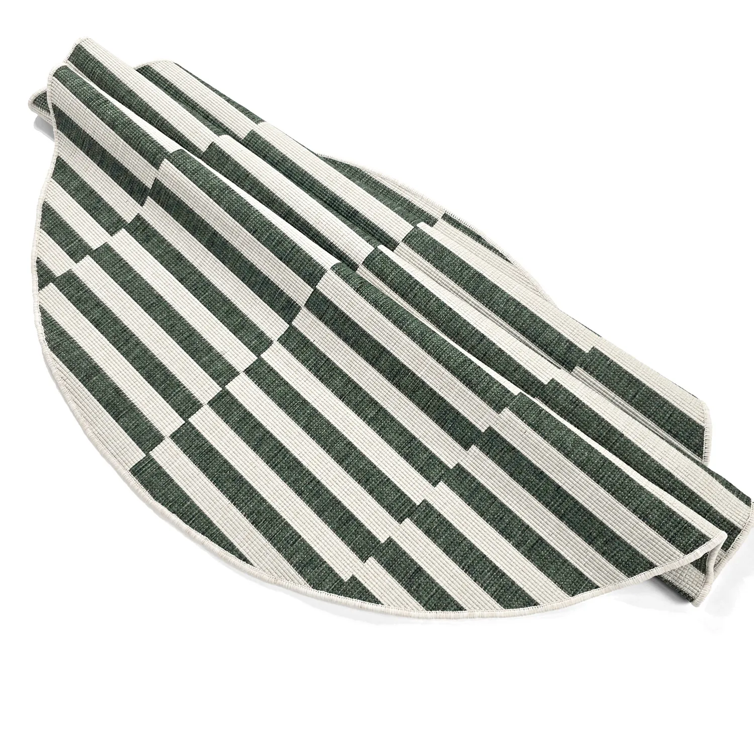 Kerek szőnyeg - Indoor/Outdoor Otto (zöld)