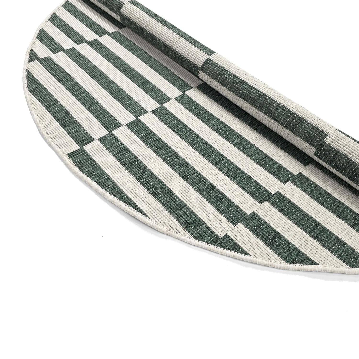 Kerek szőnyeg - Indoor/Outdoor Otto (zöld)