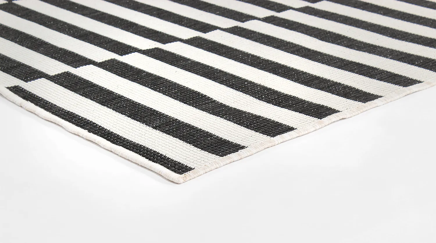 Beltéri és kültéri szőnyeg - Otto (fekete)