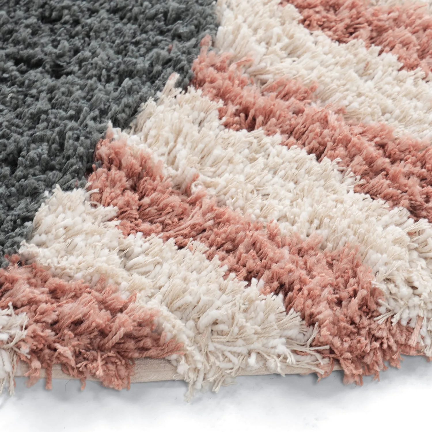 Ovális szőnyeg - Tropea Natural Cotton Shaggy (többszínű)