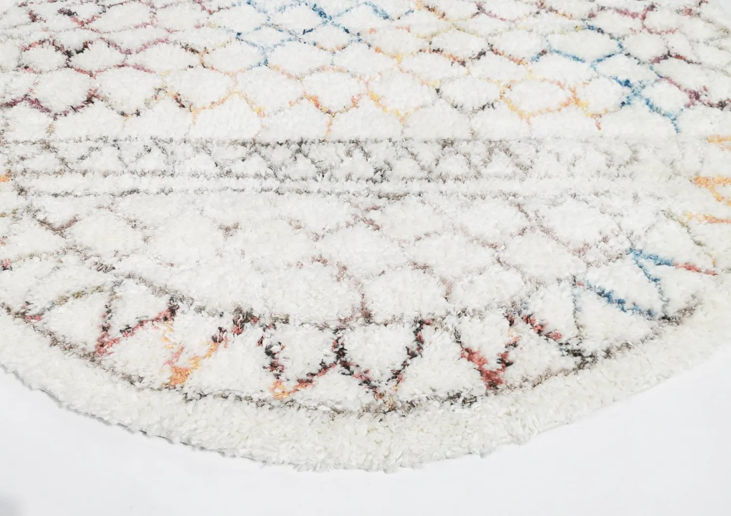 Runda mattor - Cosy (rosa)