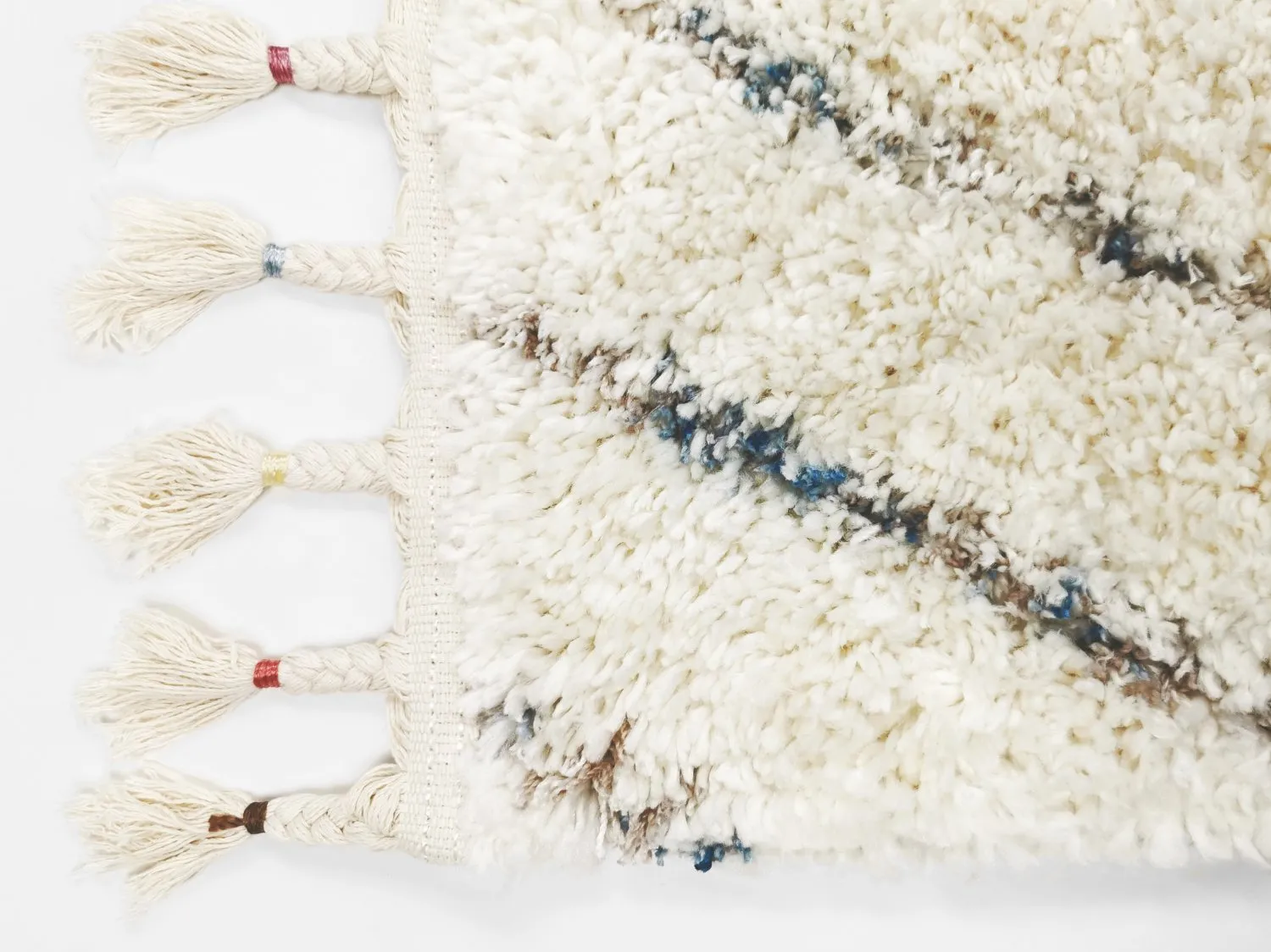 Shaggy szőnyeg - Valencia (kék/többszínű)