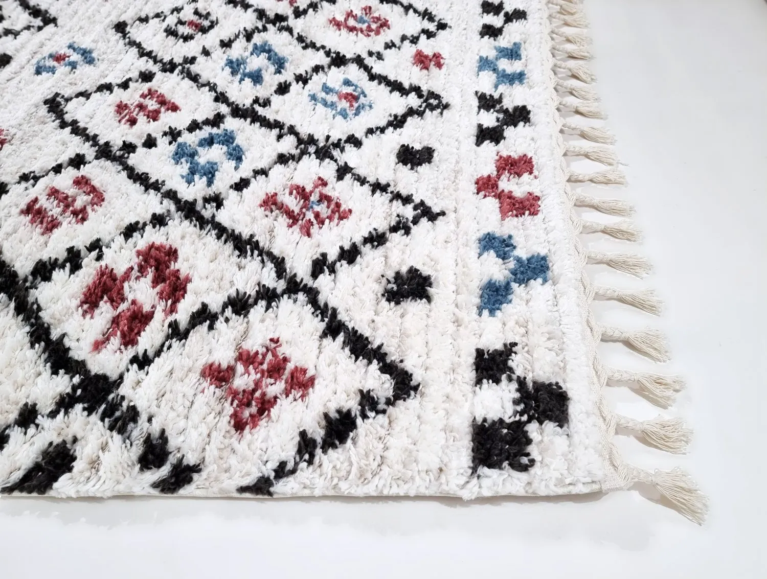 Shaggy szőnyeg - Siena (bézs/többszínű)