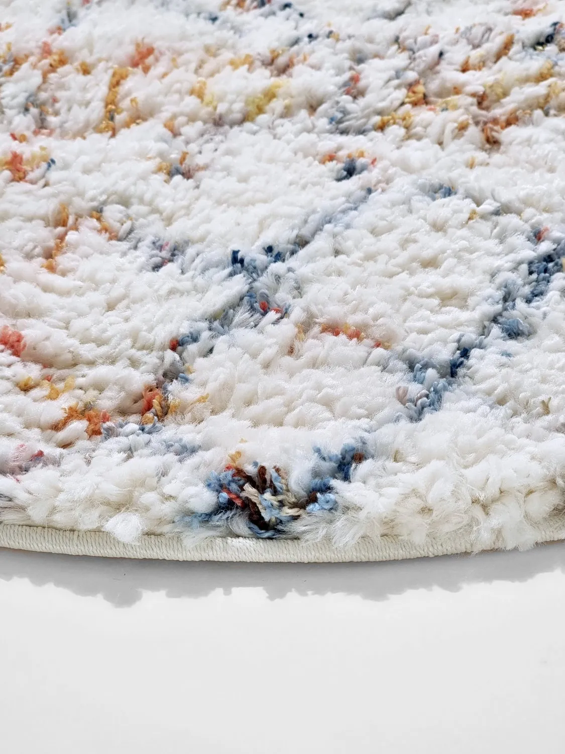 Runda mattor - Cosy (rosa)