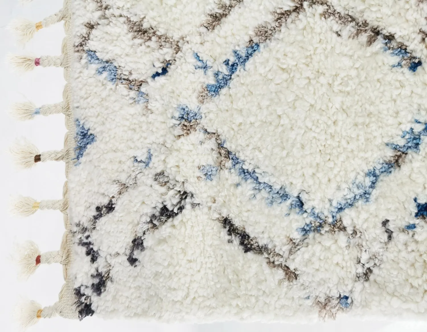 Shaggy szőnyeg - Lugo (kék/többszínű)