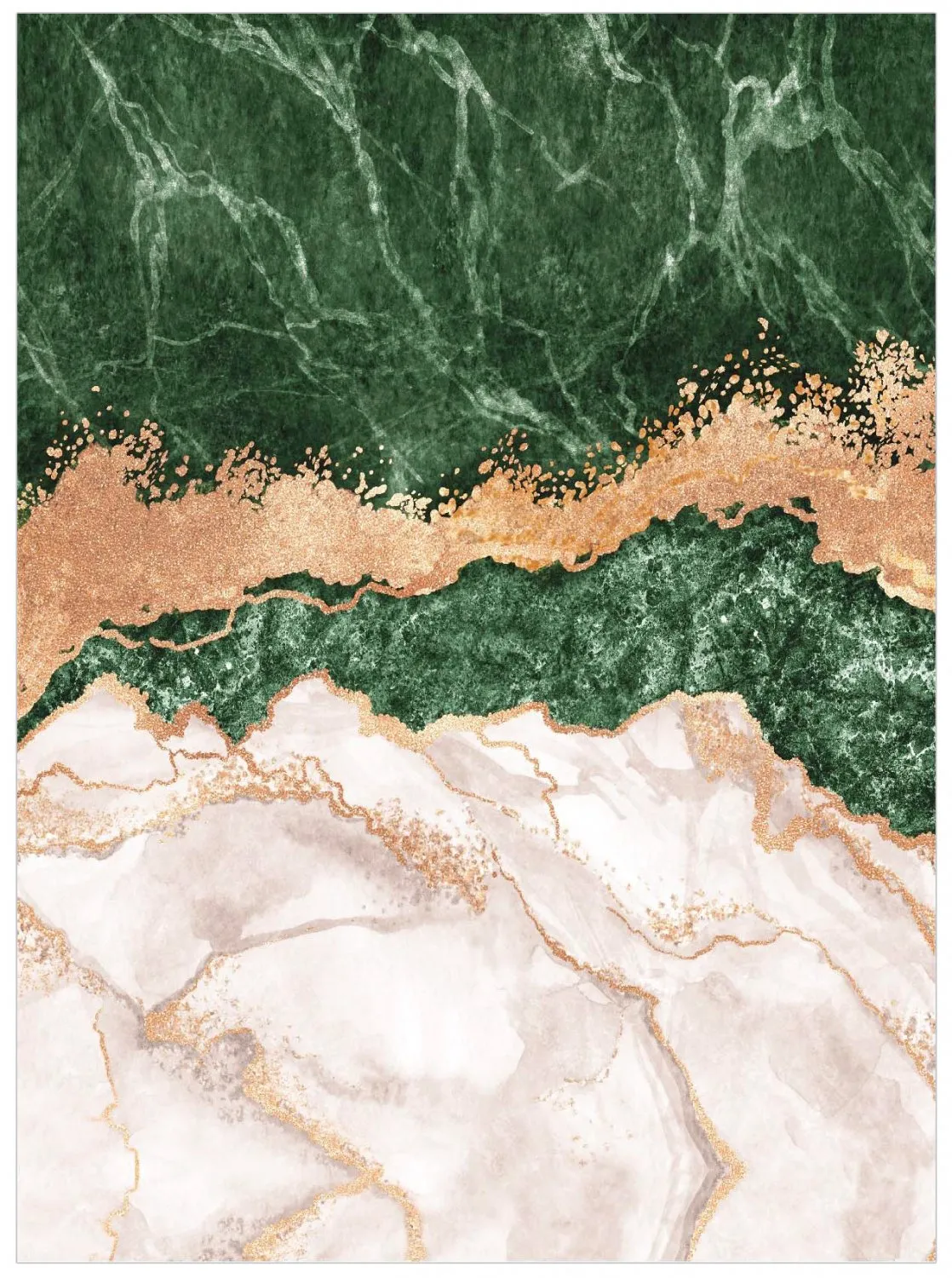 Wilton szőnyeg - Padova (zöld/fehér/narancssárga)