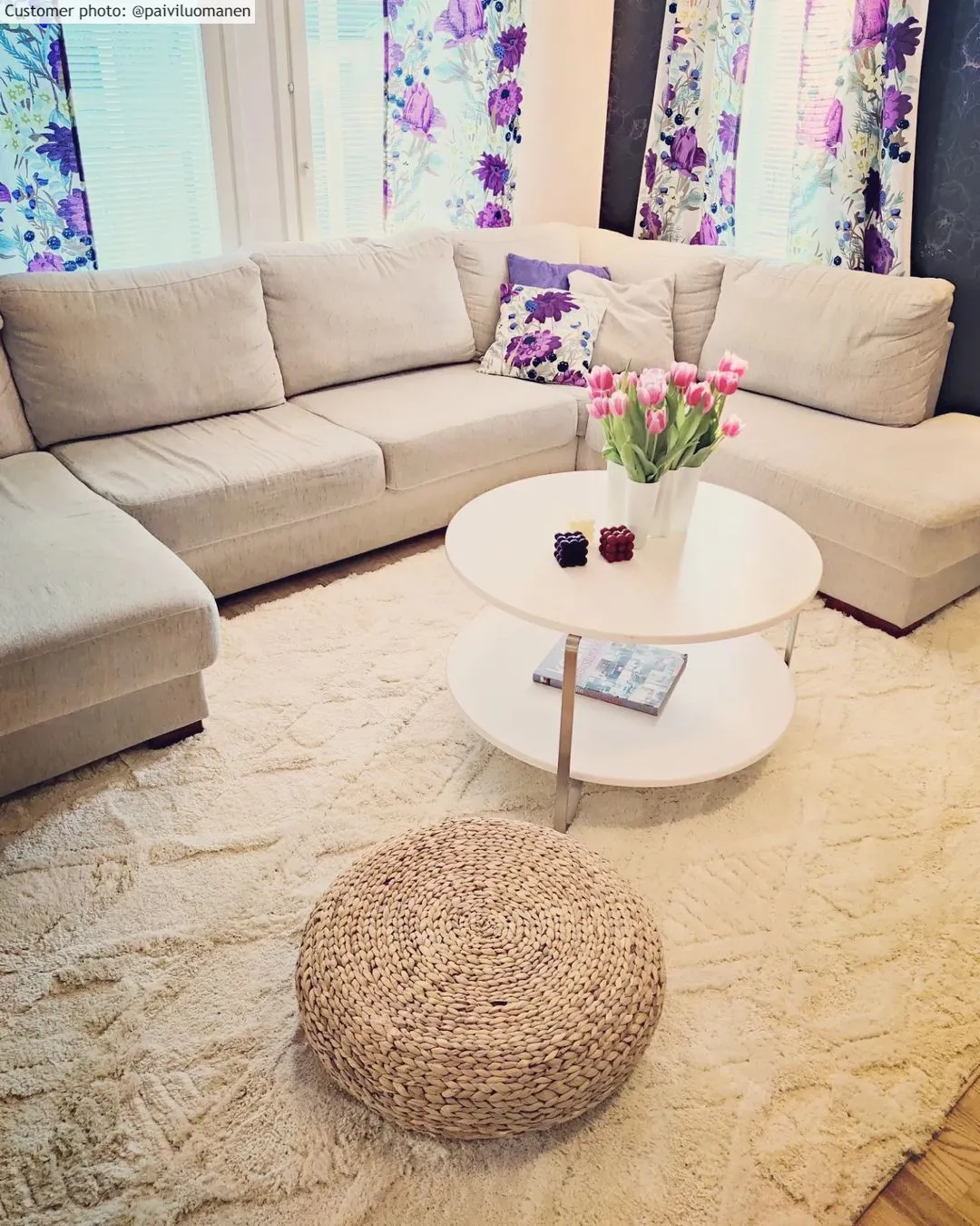 Shaggy szőnyeg - Rostock (offwhite)