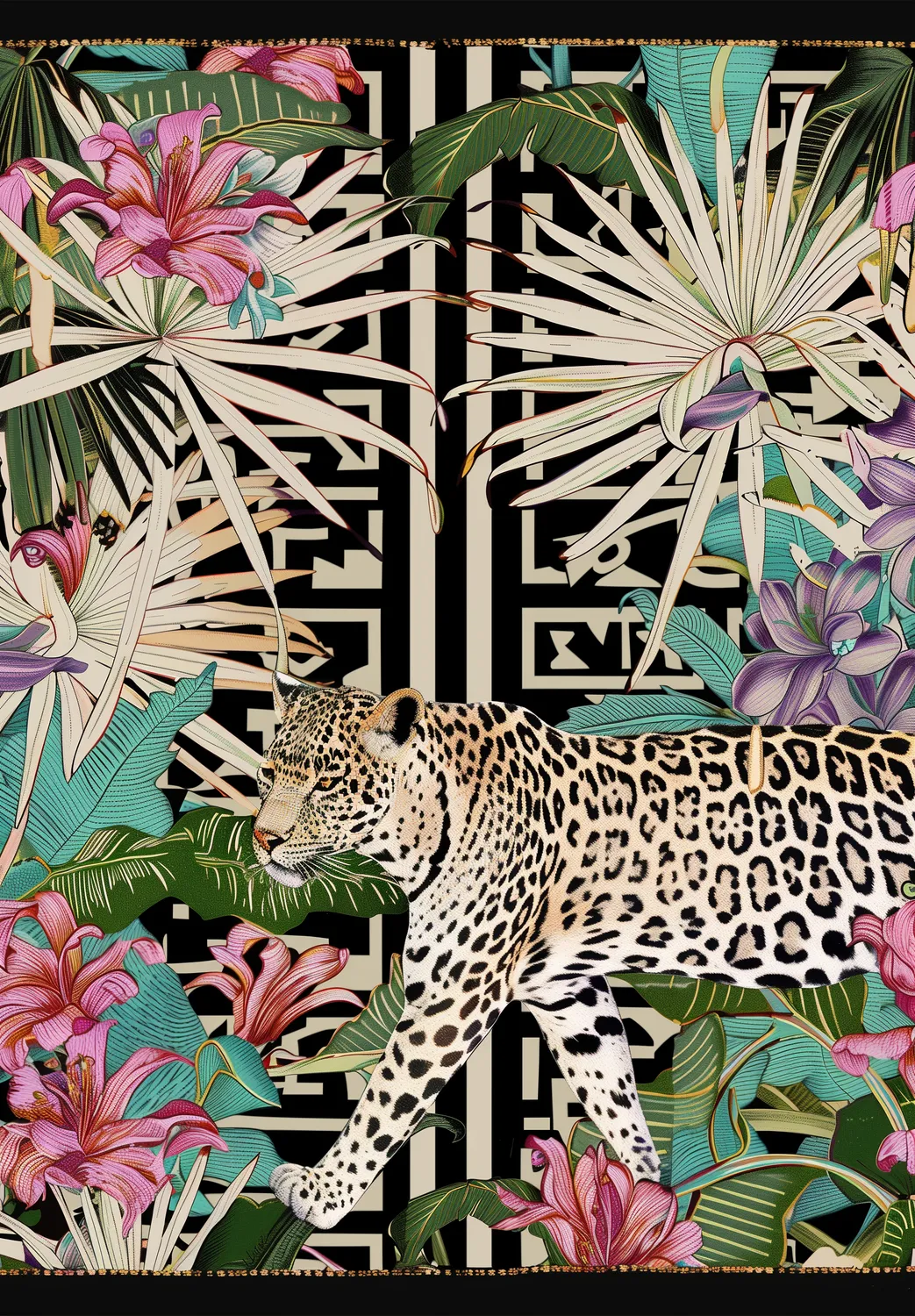 Wilton szőnyeg - Panthera (sokszínű)