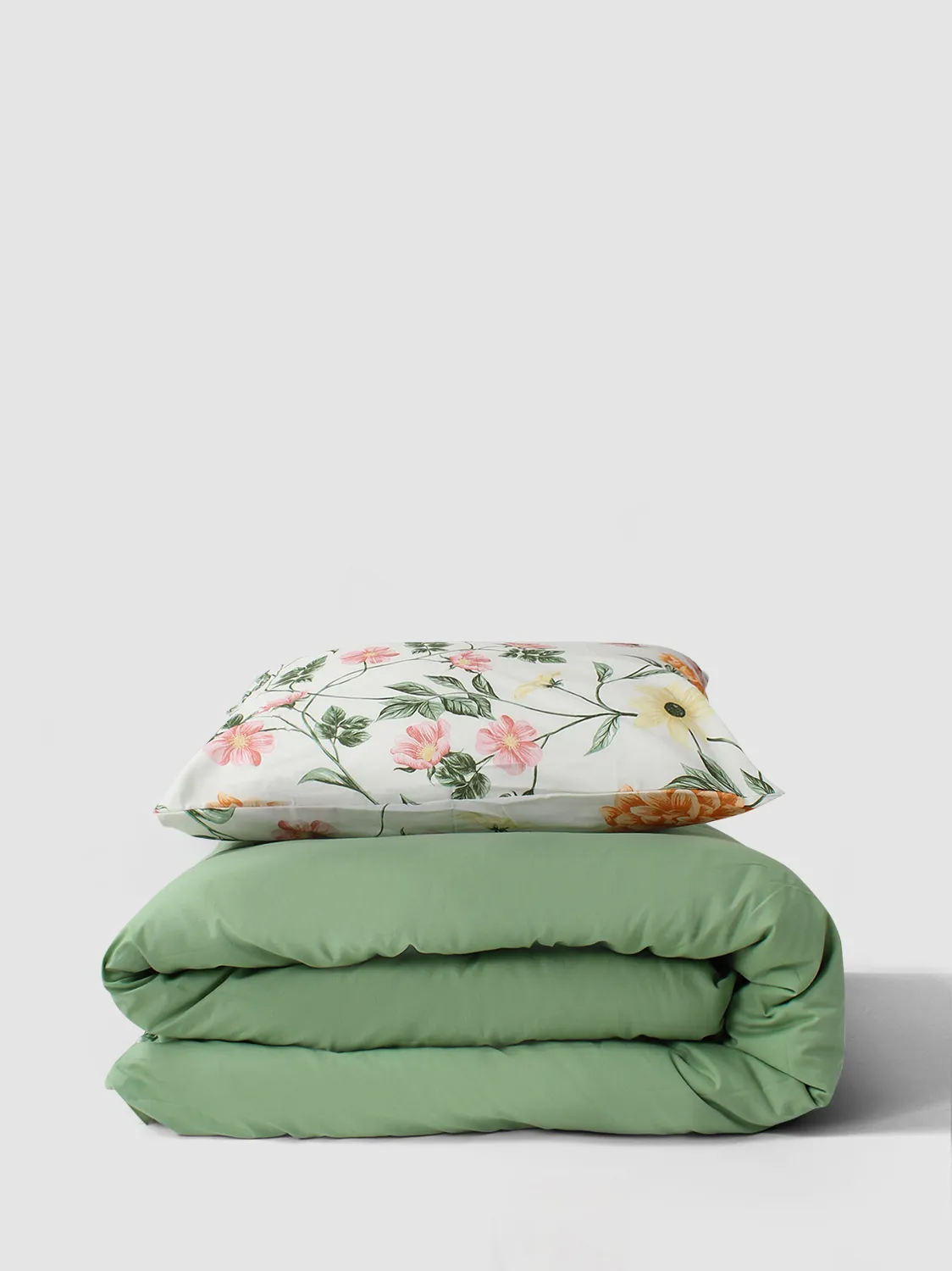 Ágyneműhuzat-set - Dahlia (narancssárga)