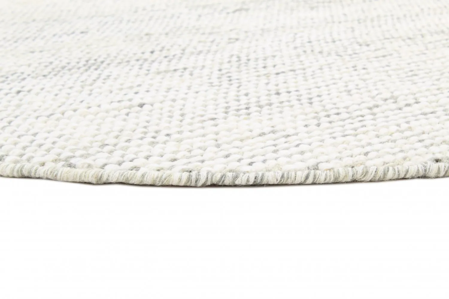 Kerek szőnyeg - Plockton (szürke/fehér/zöld)