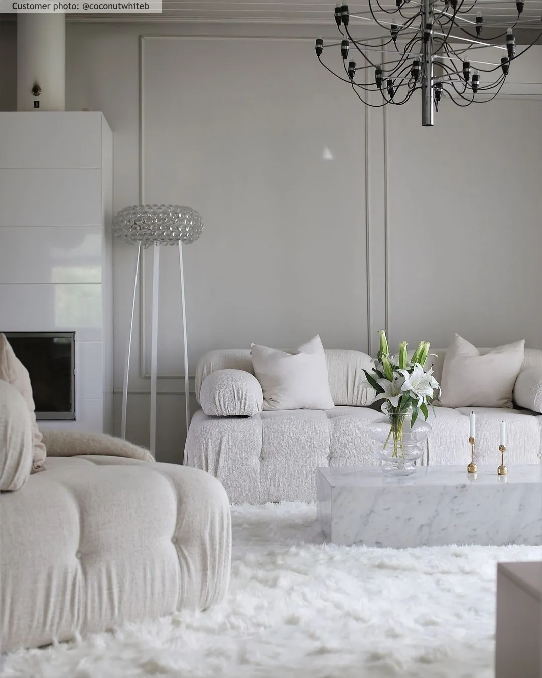 Shaggy szőnyeg - Pomaire (fehér)