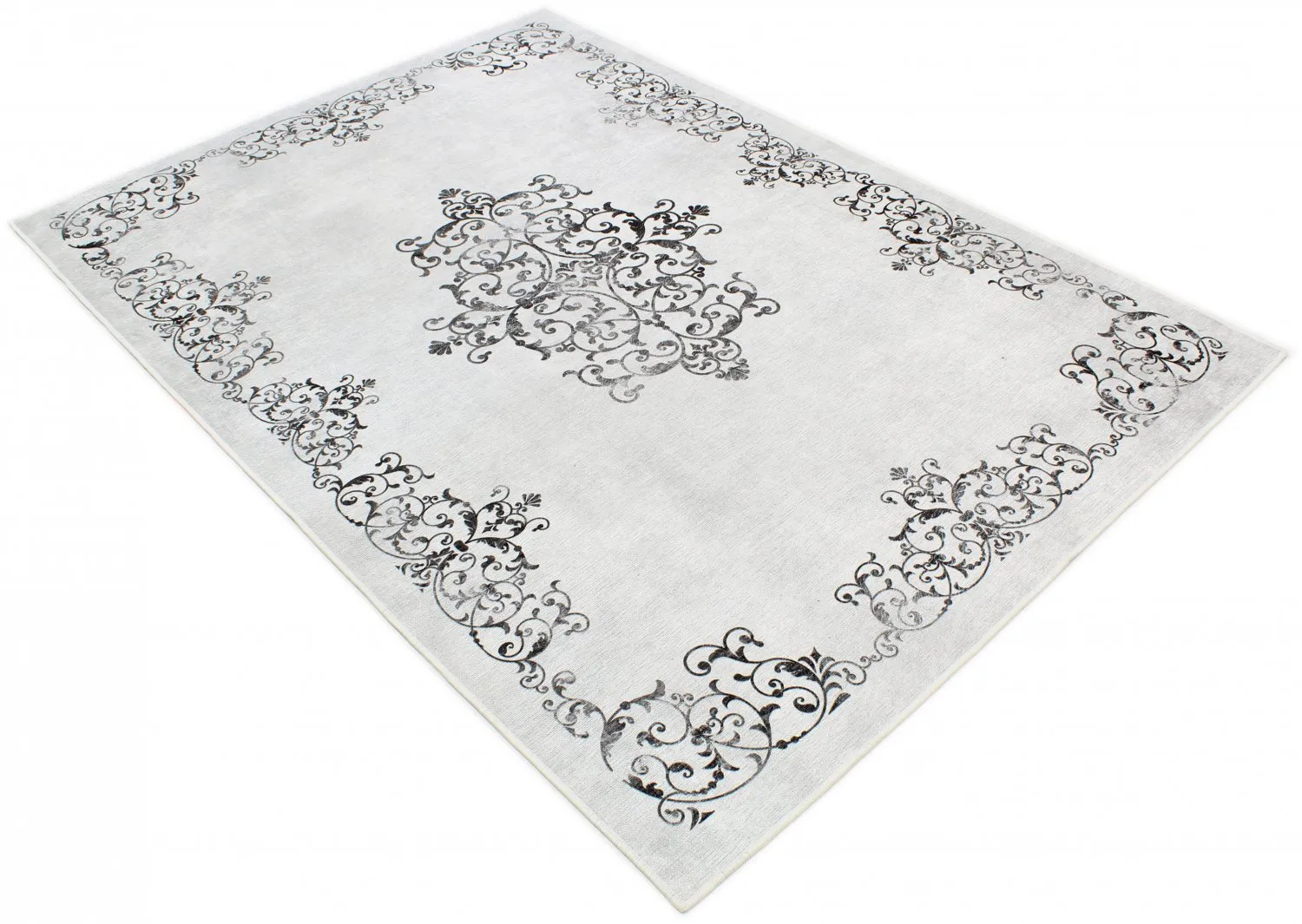 Wilton szőnyeg - Santi (fehér/fekete)