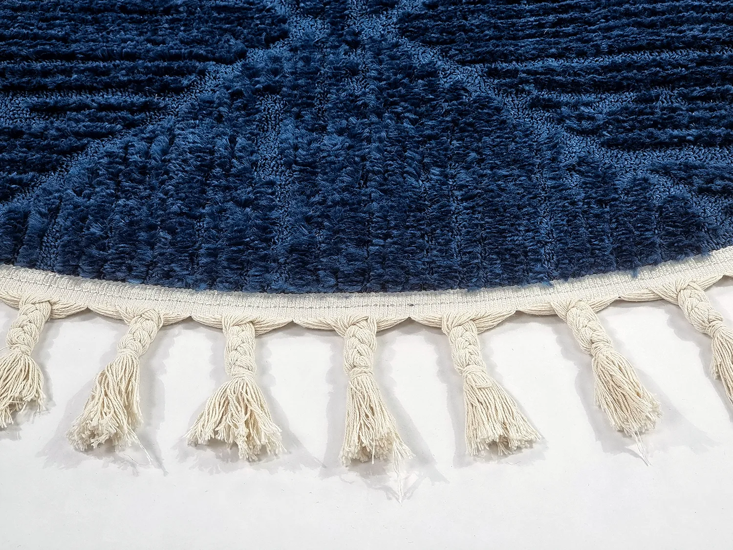 Kerek szőnyeg - Dallas (kék)