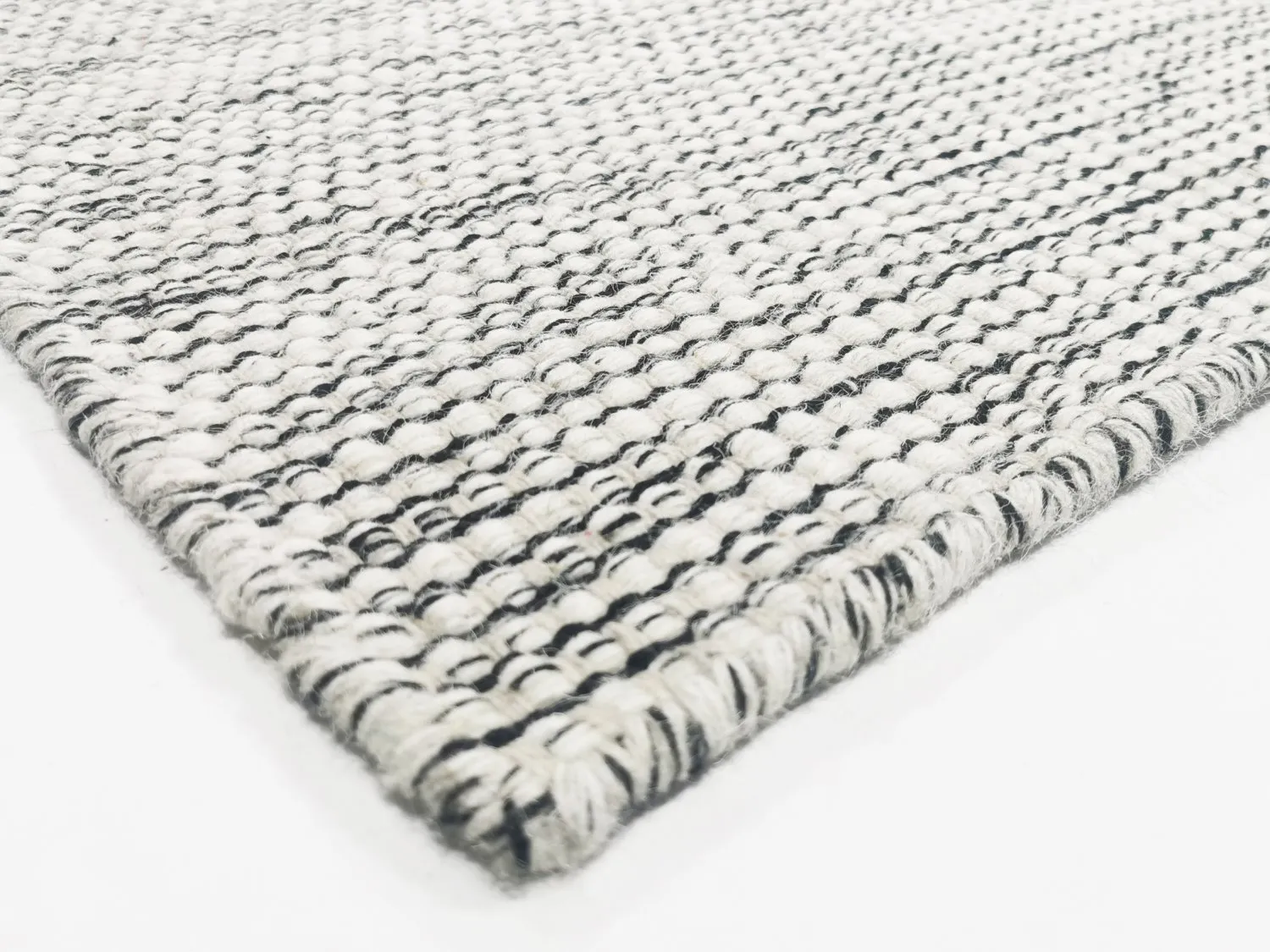 Gyapjúszőnyeg - Otago (fekete/fehér)