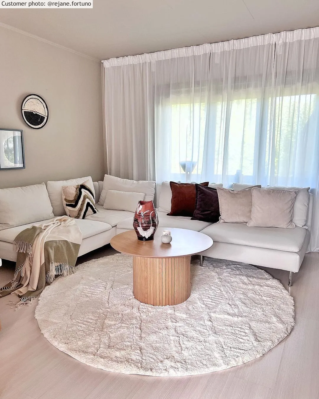 Kerek szőnyegek - Rostock (offwhite)