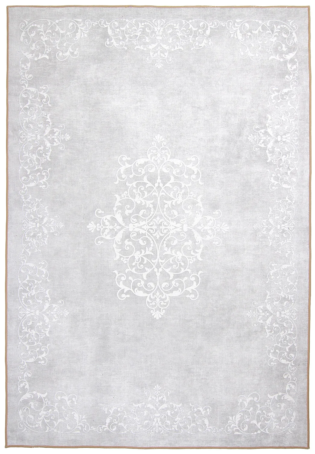 Wilton szőnyeg - Santi (világosszürke/fehér)