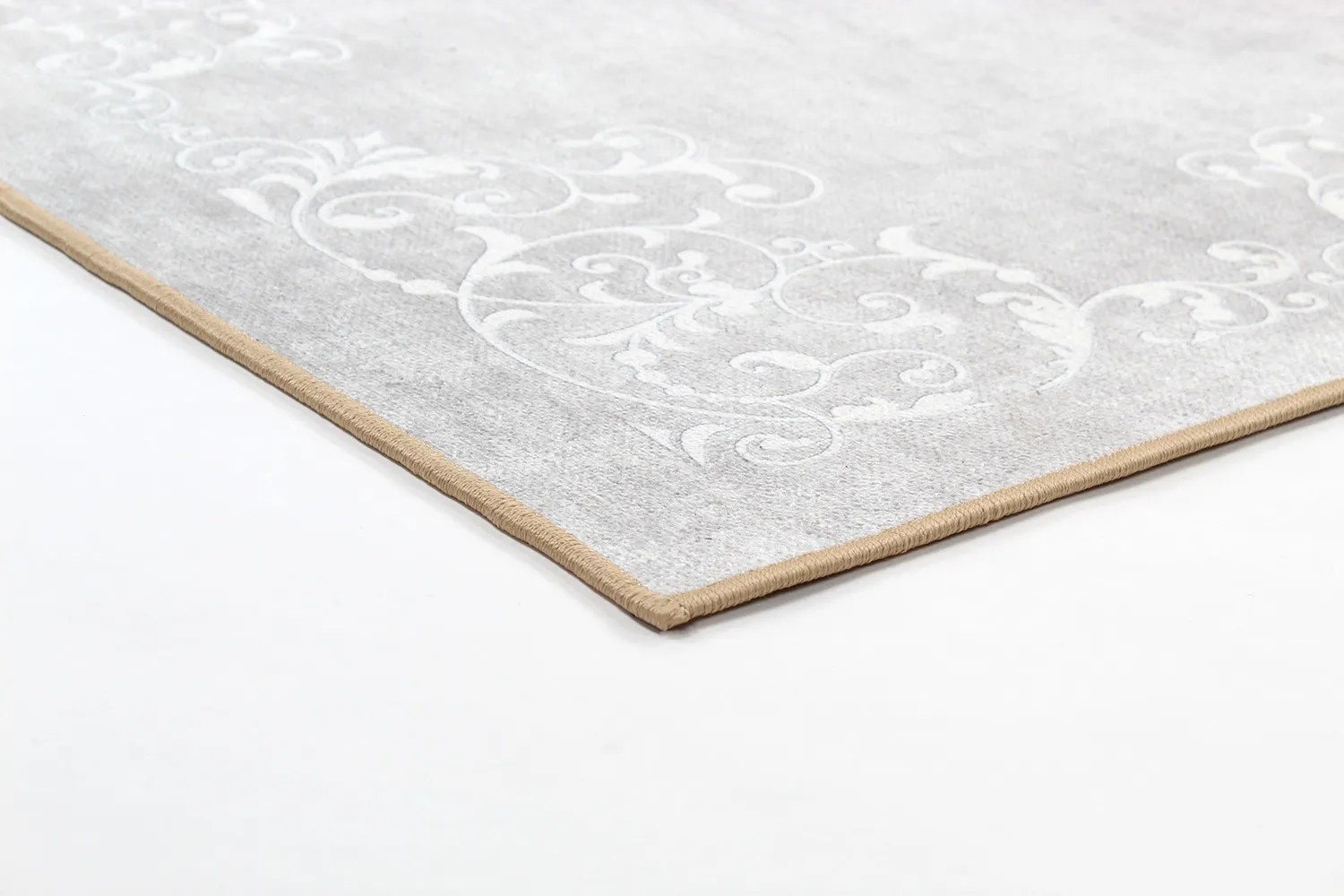 Wilton szőnyeg - Santi (világosszürke/fehér)