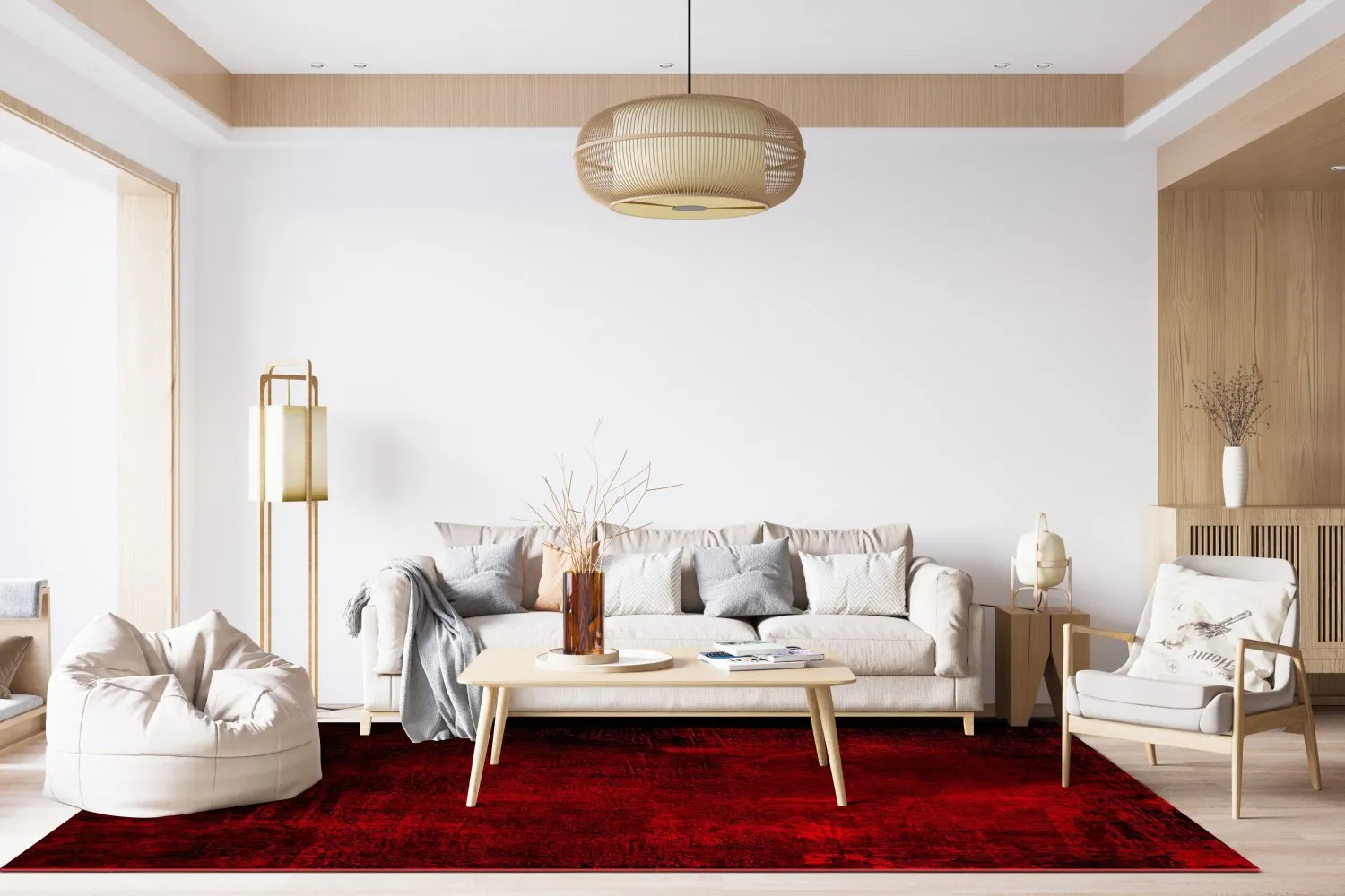 Wilton szőnyeg - Frome (piros)