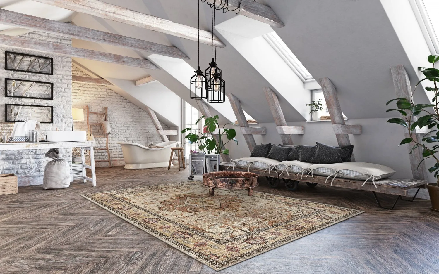 Wilton szőnyeg - Siliana (bezs)