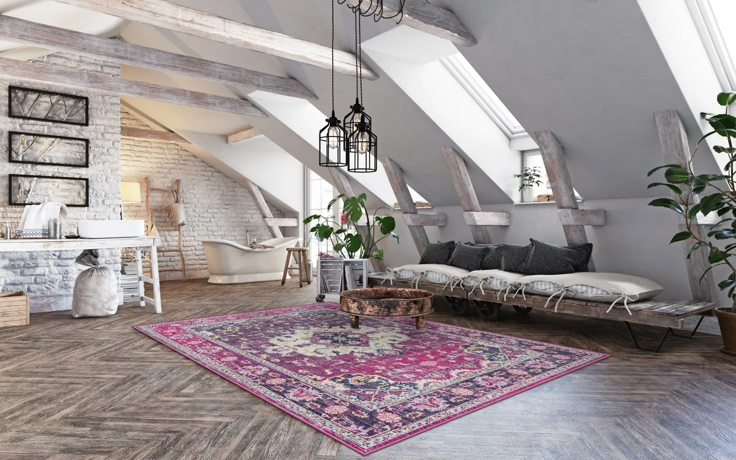 Wilton szőnyeg - Siliana (rózsaszín)