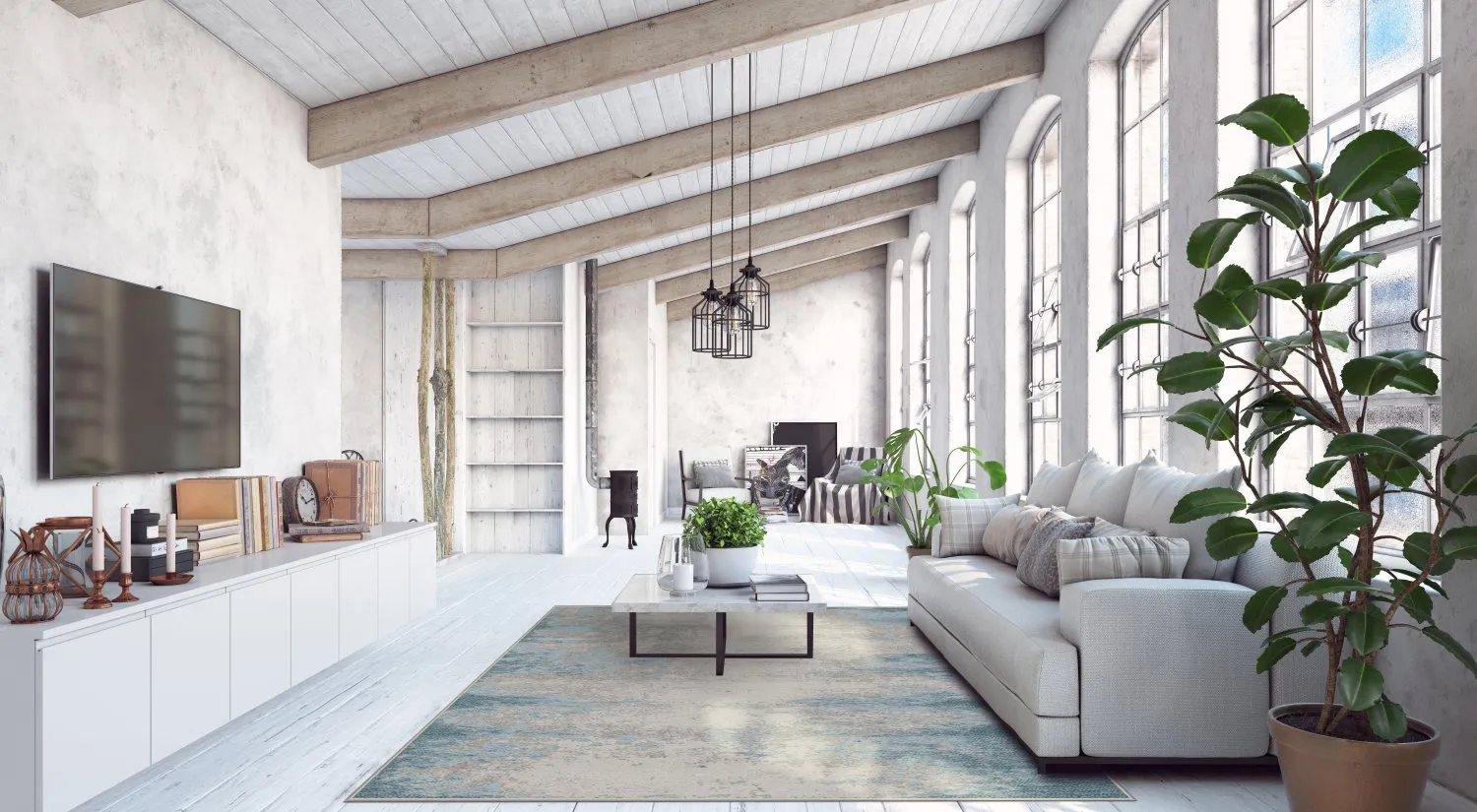 Wilton szőnyeg - Zarzi (kék)