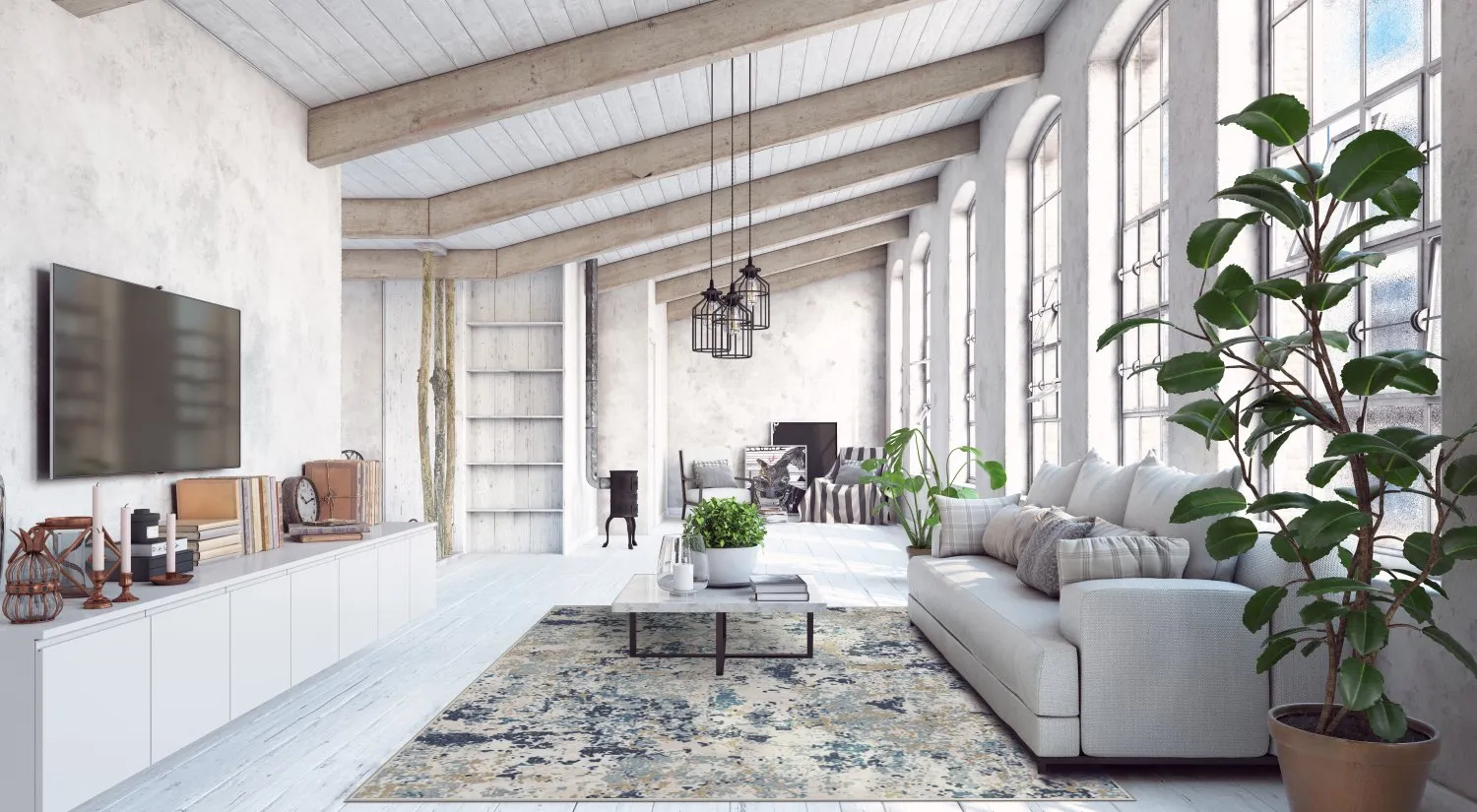 Wilton szőnyeg - Hiboun (kék)