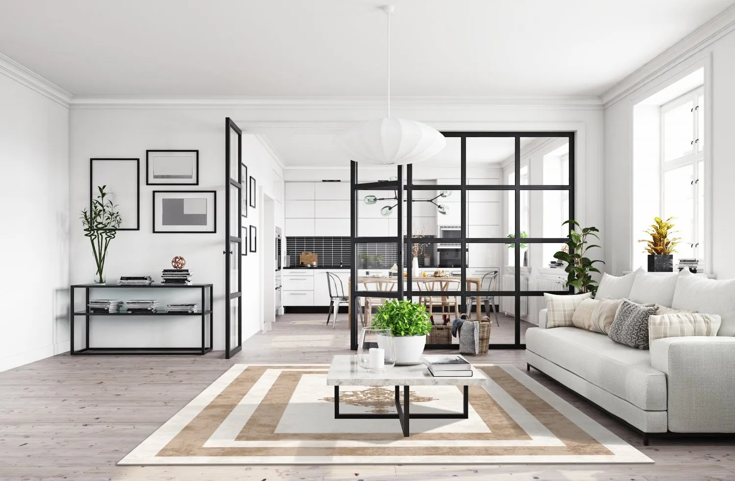 Wilton szőnyeg - Soros (bezs/fehér)