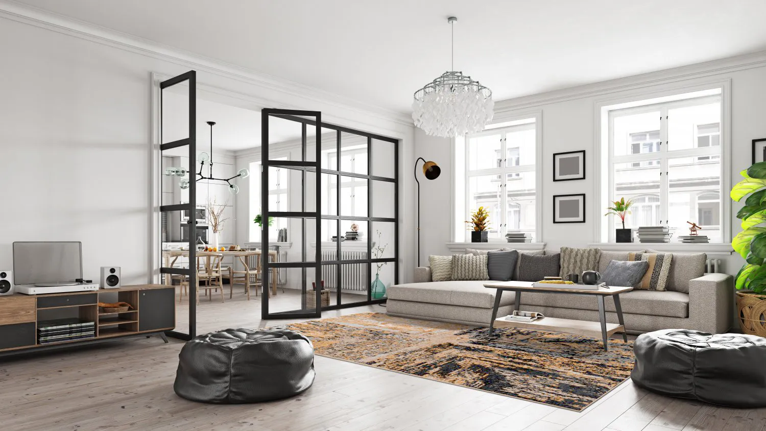 Wilton szőnyeg - Tizzano (arany/többszínű)