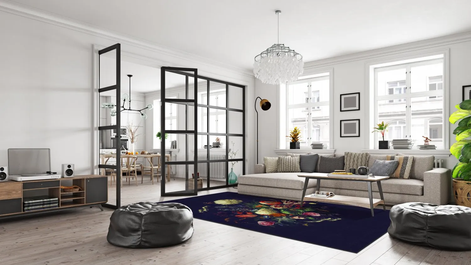 Wilton szőnyeg - Rich Flowers (többszínű)