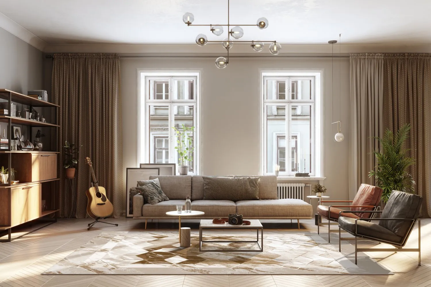 Wilton szőnyeg - Castello (bezs/fehér)