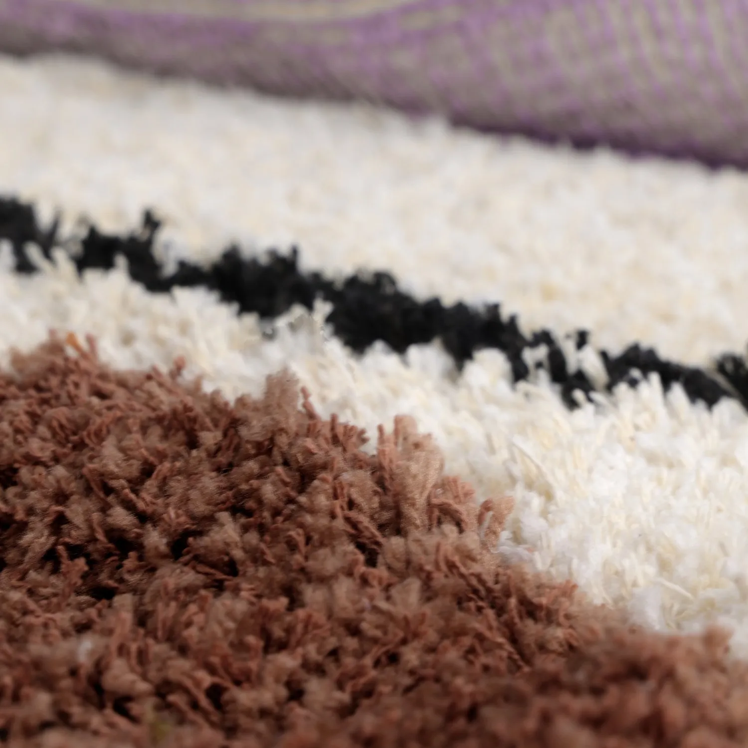 Kerek szőnyeg - Londa Natural Cotton Shaggy (többszínű)