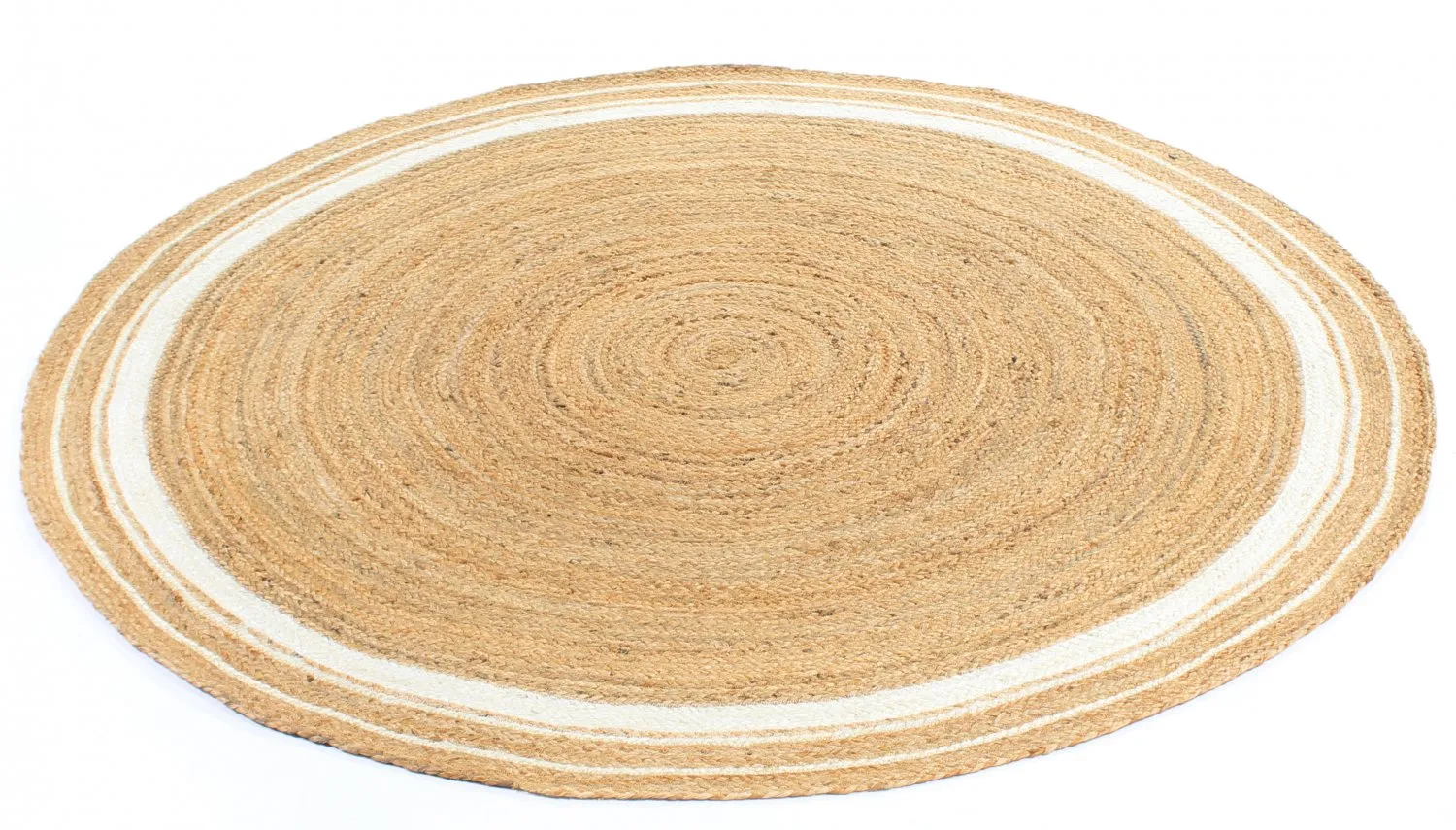 Kerek szőnyegek - Bundi (zsákruha/fehér)