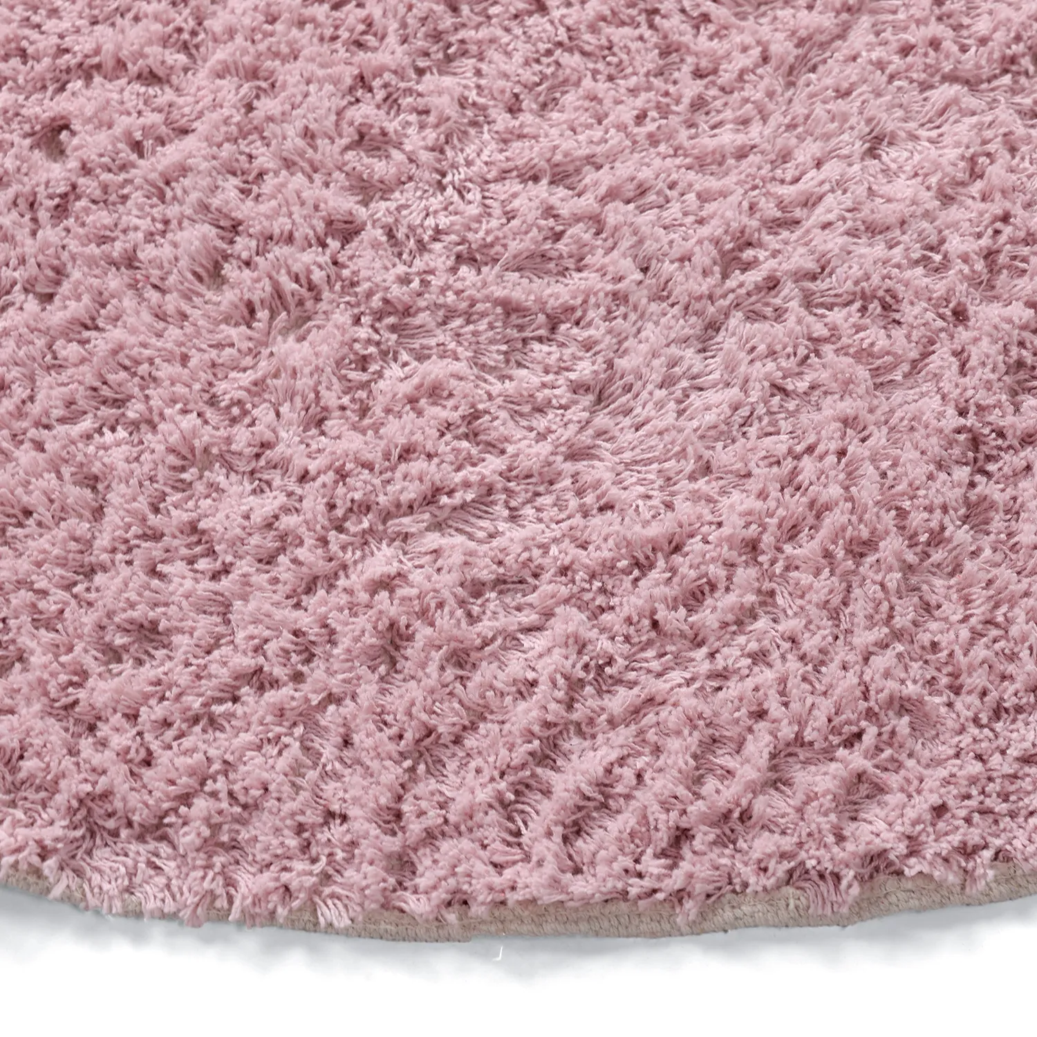 Kerek szőnyeg - Amira Natural Cotton Shaggy (rózsaszín/narancssárga)