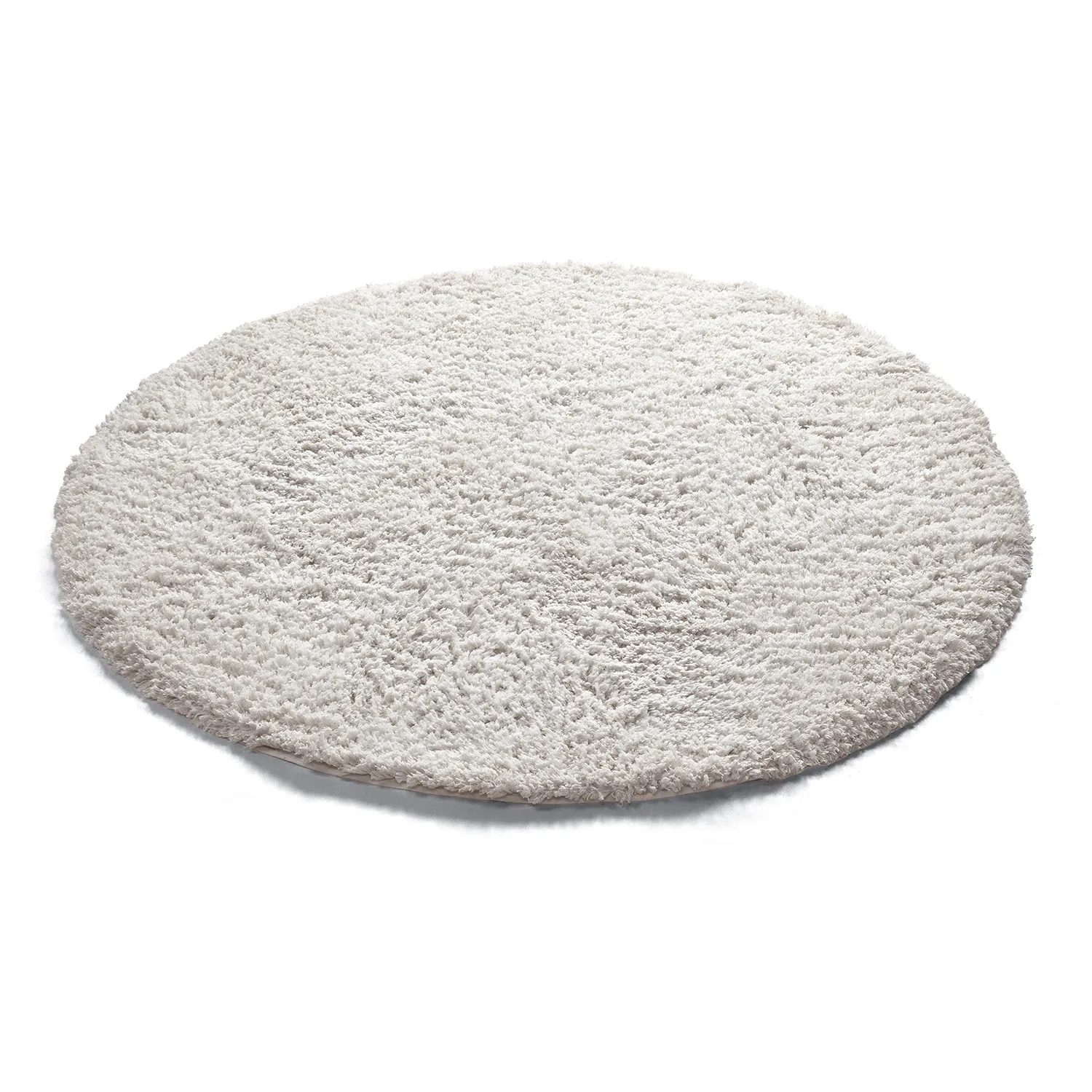 Kerek szőnyeg - Combarro Solid Cotton Shaggy (krém)