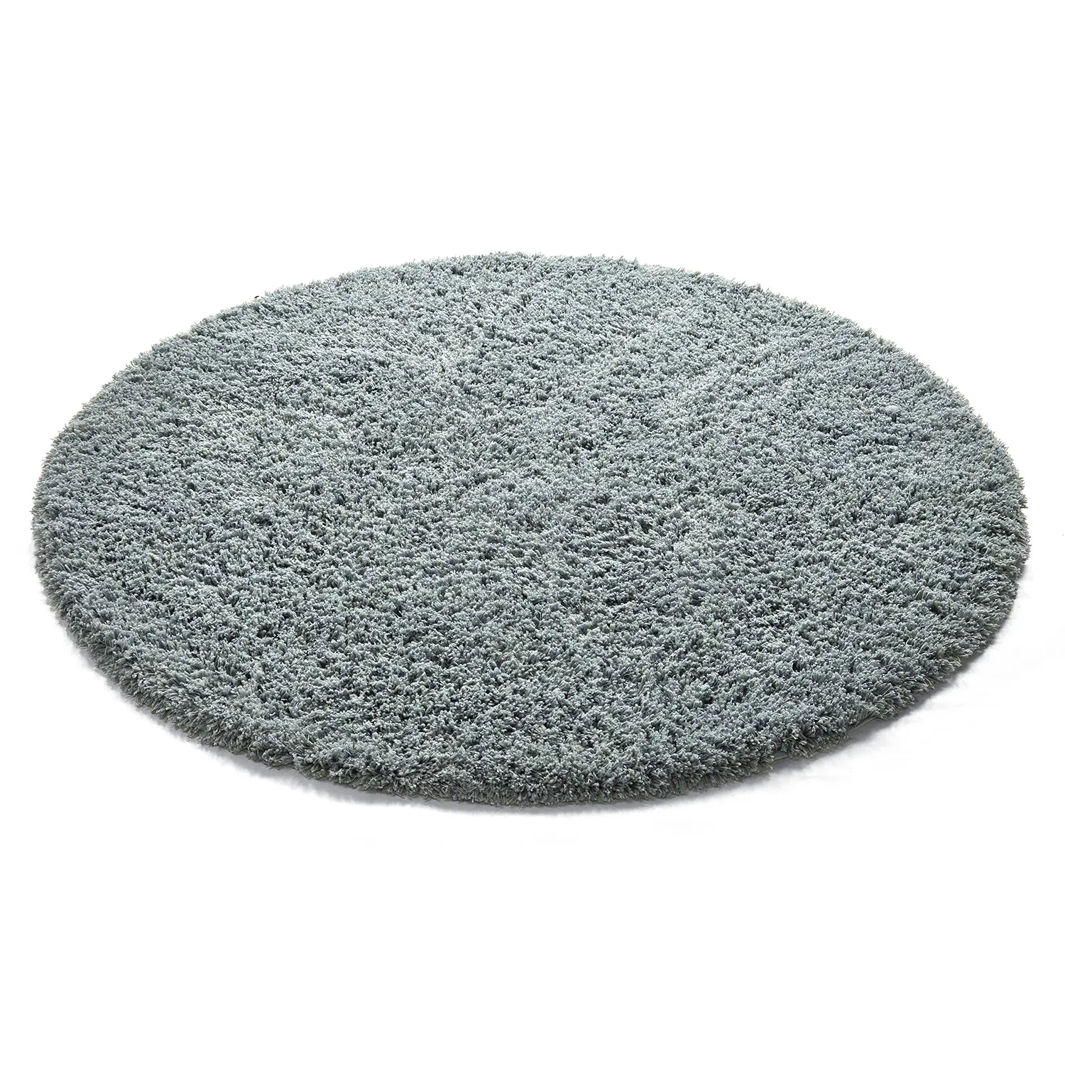 Kerek szőnyeg - Combarro Solid Cotton Shaggy (világoskék)