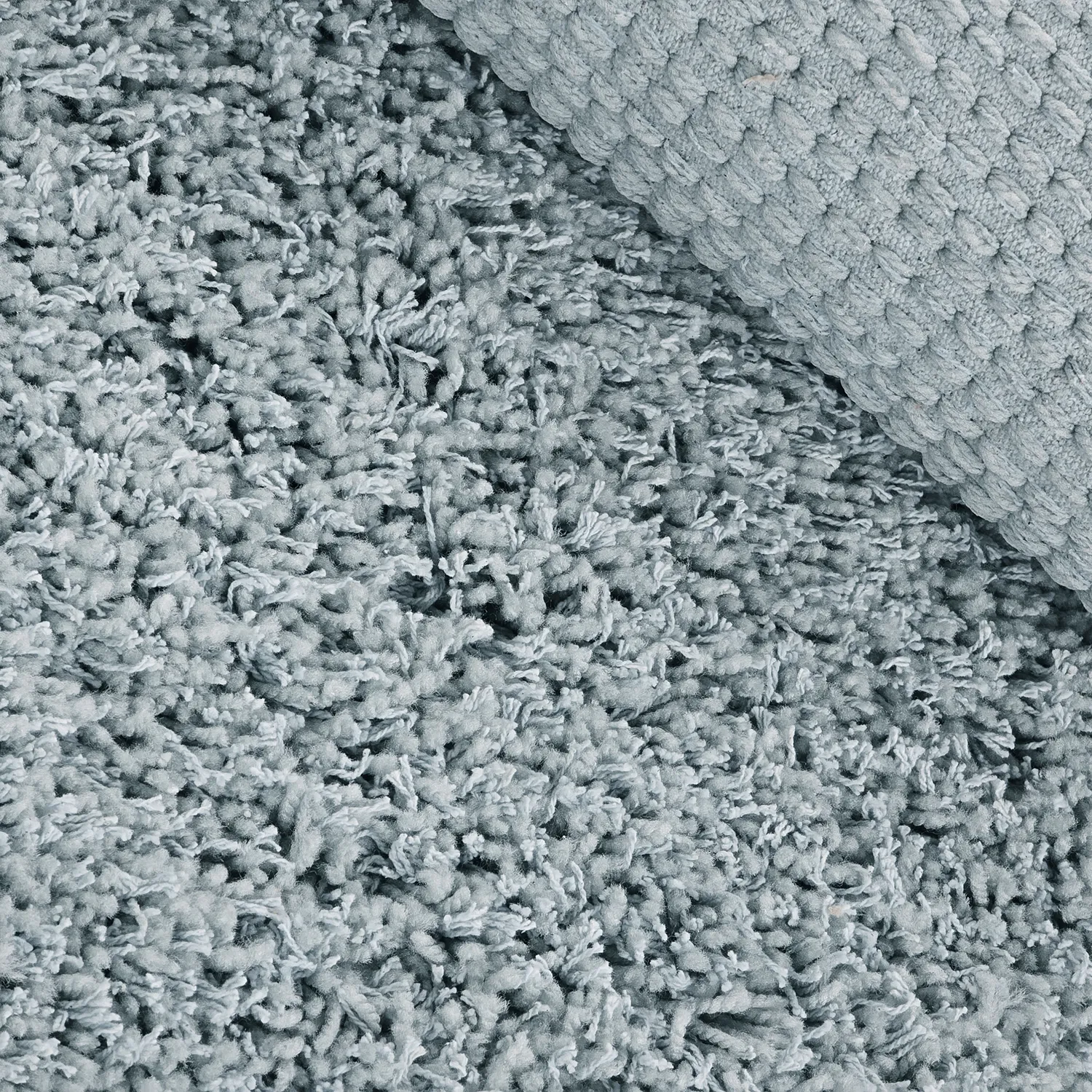 Kerek szőnyeg - Combarro Solid Cotton Shaggy (világoskék)