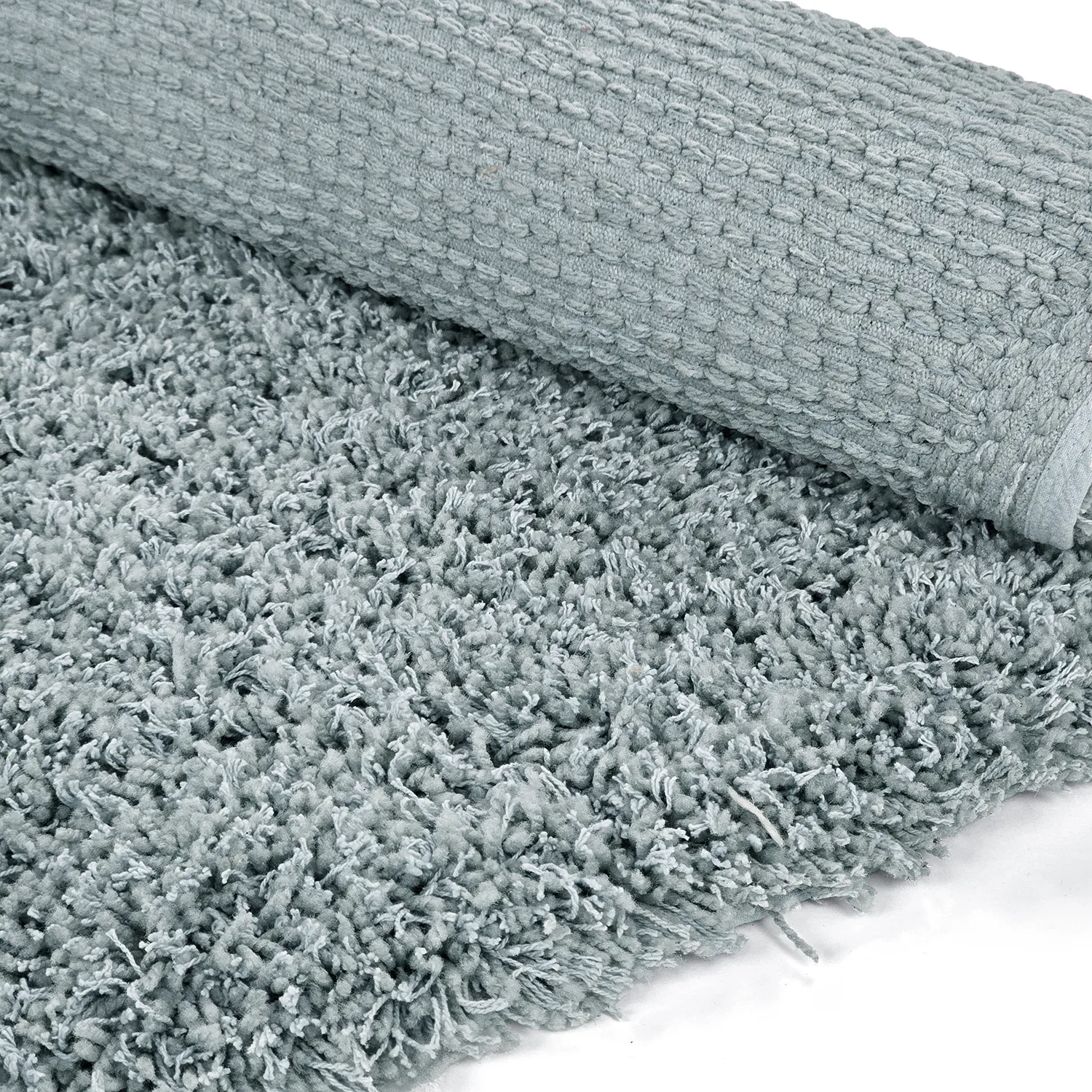 Kerek szőnyeg - Combarro Solid Cotton Shaggy (világoskék)