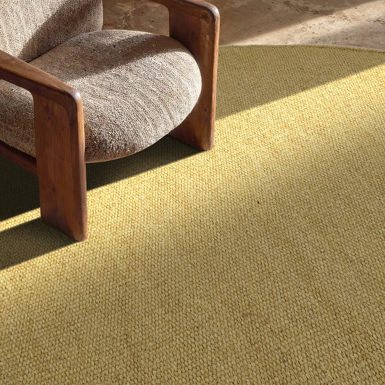 Kerek szőnyeg - Hamilton (mustard)