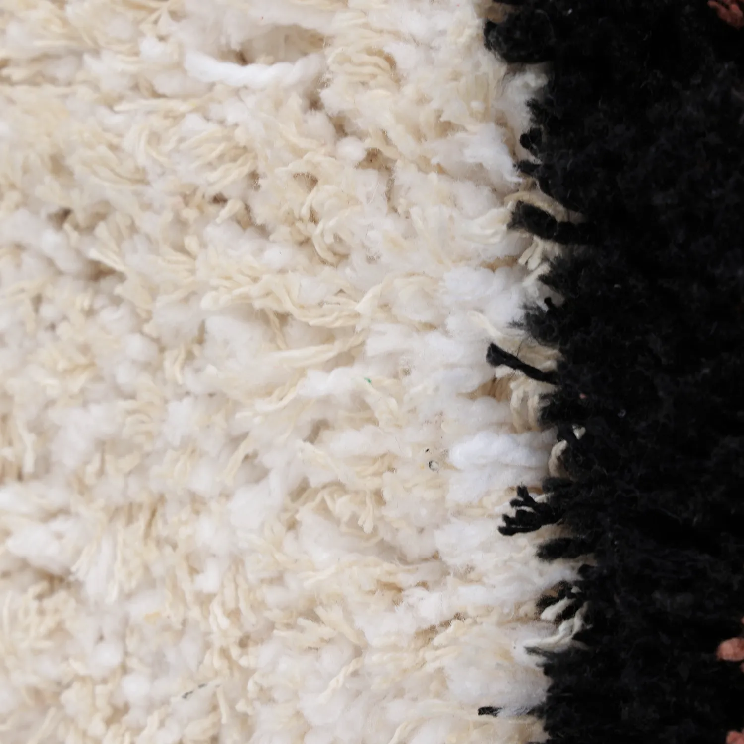 Kerek szőnyeg - Perast Natural Cotton Shaggy (multi)