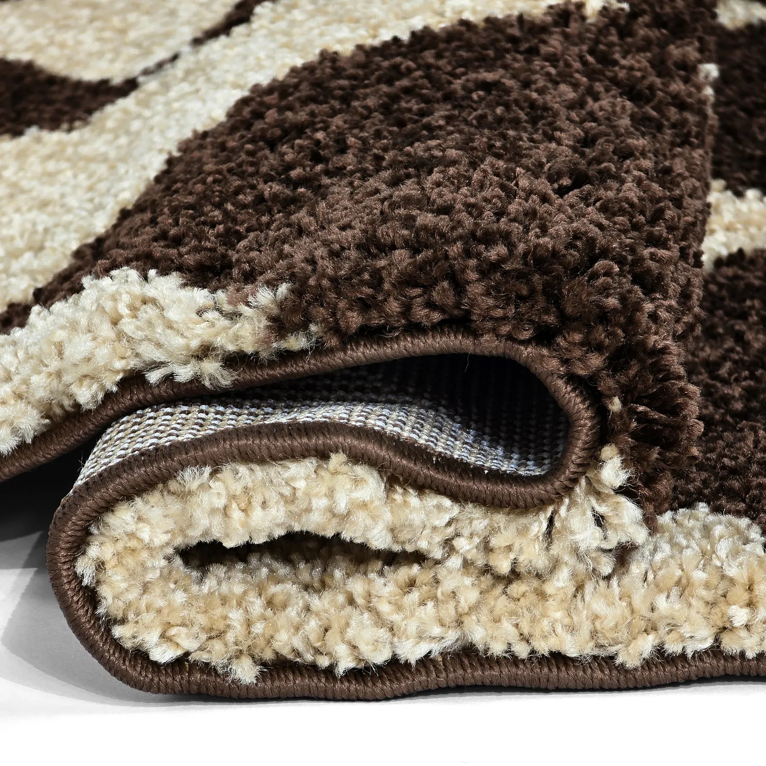 Kerek szőnyegek - Albi (barna/bézs)