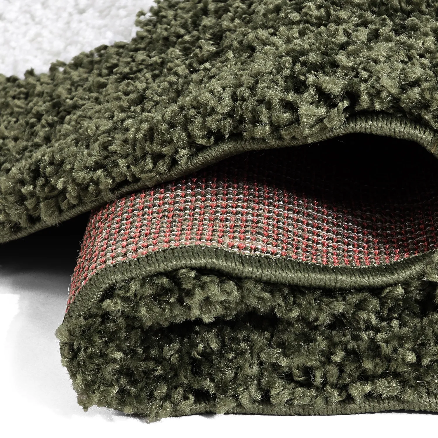 Kerek szőnyegek - Asilah (zöld/fehér)