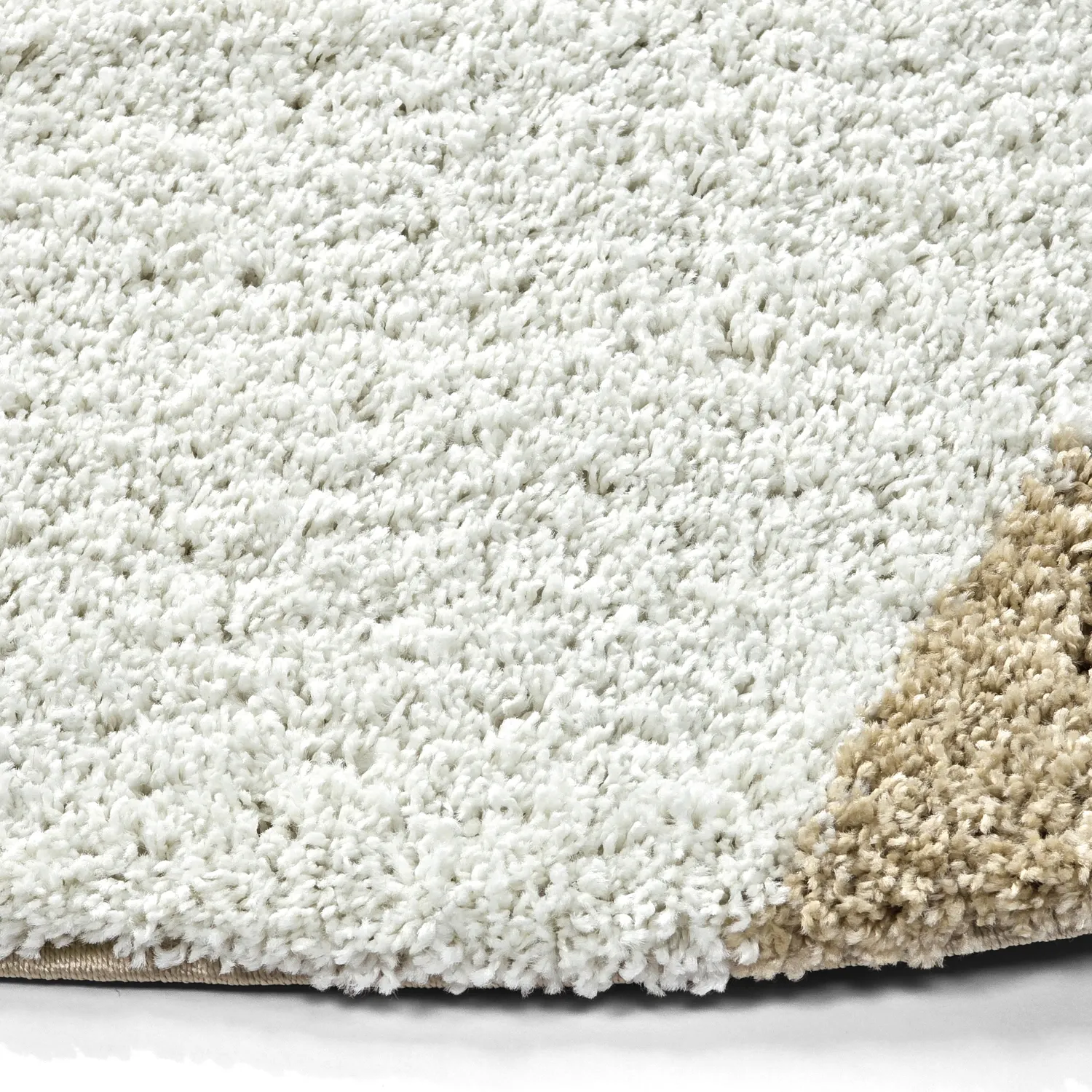 Kerek szőnyegek - Chiniot (barna/bézs/fehér)