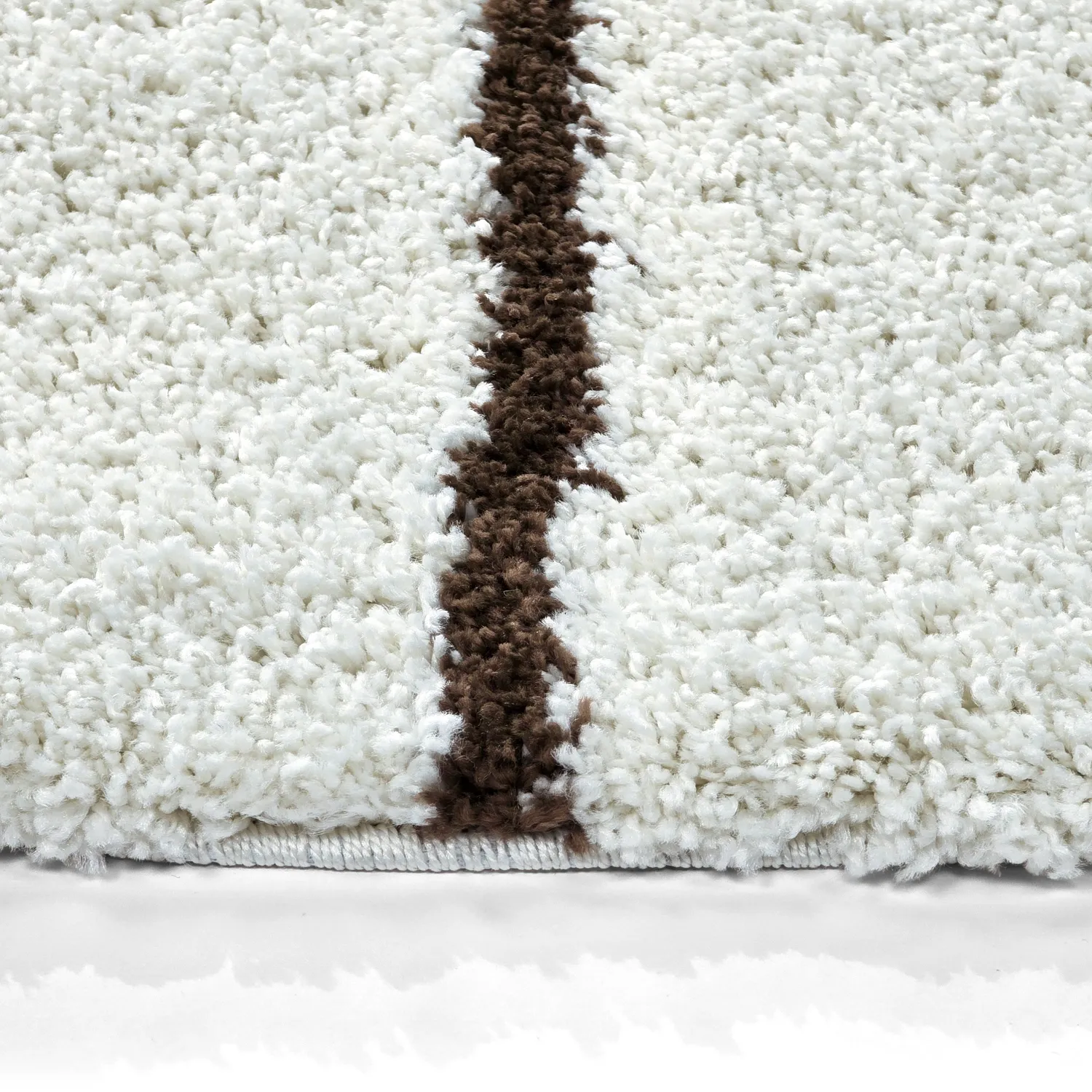 Kerek szőnyegek - Eze (fehér/barna)